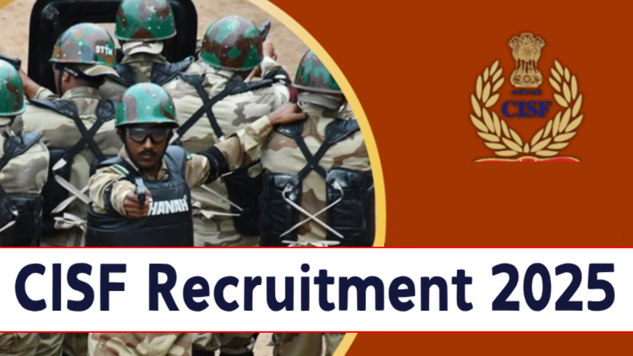 CISF Recruitment 2025: బిగ్ అలెర్ట్.. సీఐఎస్ఎఫ్ భారీ రిక్రూట్మెంట్.. 70 వేల పోస్టుల భర్తీకి ప్లాన్ CISF Recruitment 2025: బిగ్ అలెర్ట్.. సీఐఎస్ఎఫ్ భారీ రిక్రూట్మెంట్.. 70 వేల పోస్టుల భర్తీకి ప్లాన్