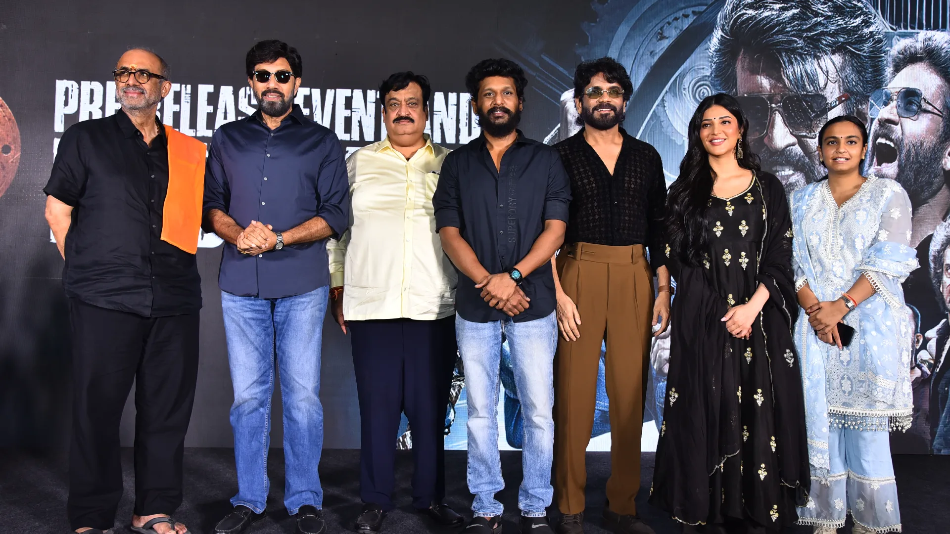Coolie Hyderabad Pre Release Event