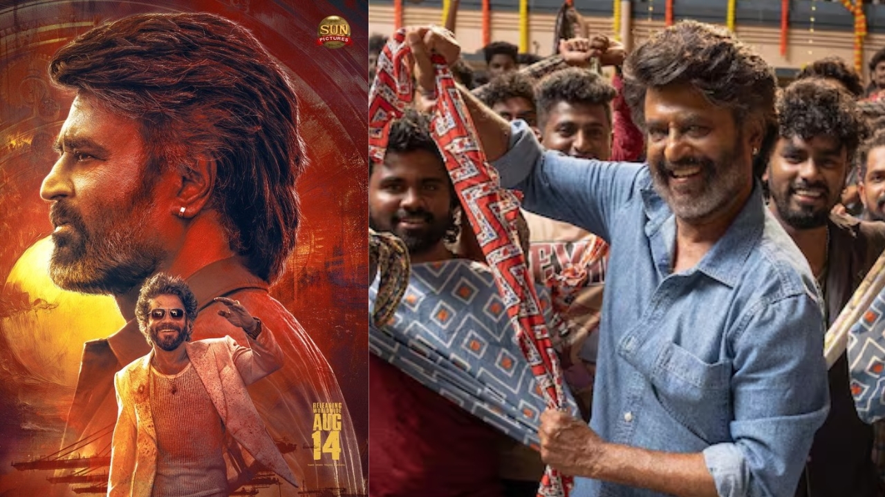 దెబ్బ అదుర్సు కదూ.. అడ్వాన్స్ బుకింగ్స్లో కుమ్మిపడేస్తున్న రజనీకాంత్ ‘కూలీ’.. ఏకంగా అన్ని కోట్లా? ‘వార్ 2’తో బిగ్ ఫైట్.. ఏం జరుగుతోంది? దెబ్బ అదుర్సు కదూ.. అడ్వాన్స్ బుకింగ్స్లో కుమ్మిపడేస్తున్న రజనీకాంత్ ‘కూలీ’.. ఏకంగా అన్ని కోట్లా? ‘వార్ 2’తో బిగ్ ఫైట్.. ఏం జరుగుతోంది?