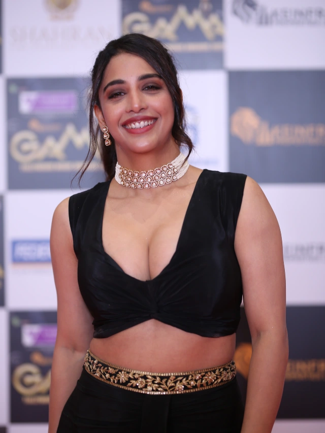 Daksha Nagarkar Dazzling Looks in Gama Awards Event in Dubai