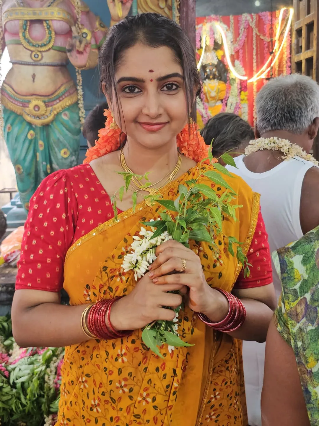 Brahmamudi Deepika Rangaraju Varalakshmi Vratham Photos