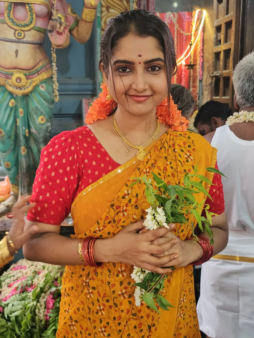 Brahmamudi Deepika Rangaraju Varalakshmi Vratham Photos
