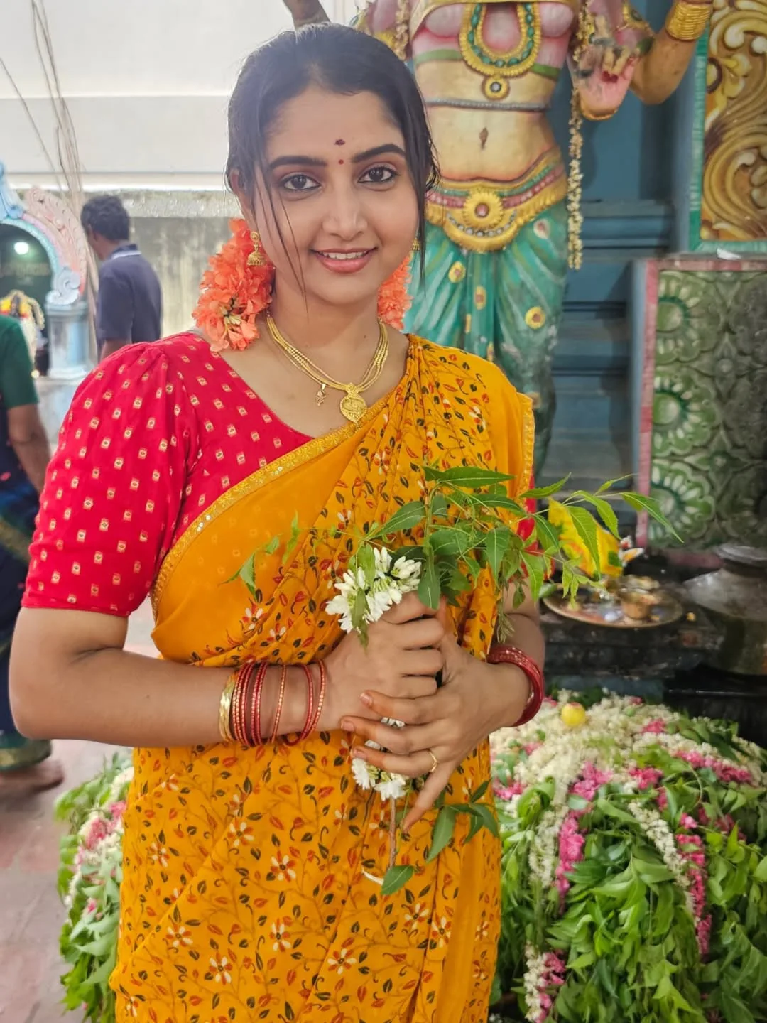 Brahmamudi Deepika Rangaraju Varalakshmi Vratham Photos