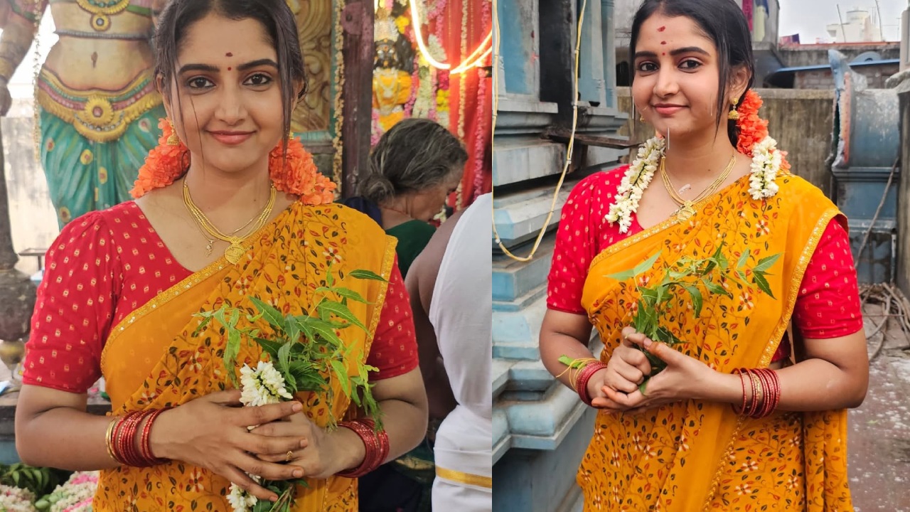 Deepika Rangaraju : బ్రహ్మముడి ఫేమ్ దీపిక రంగరాజు.. వరలక్ష్మి వ్రతం స్పెషల్ ఫొటోలు..