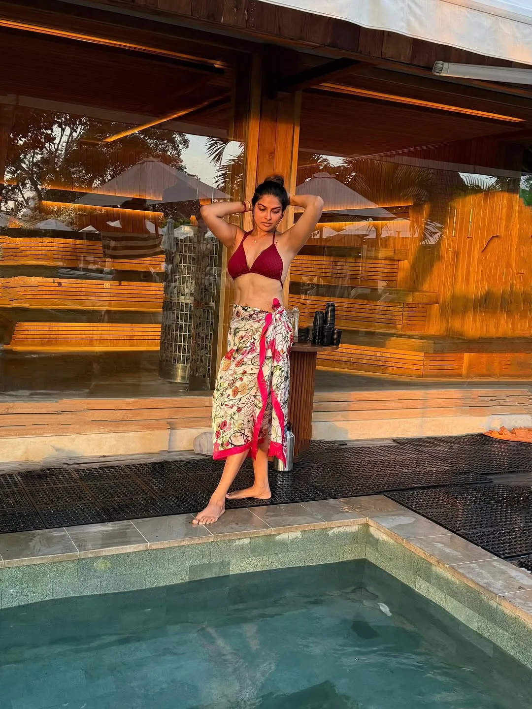 Divi Enjoying Vacation in Bali