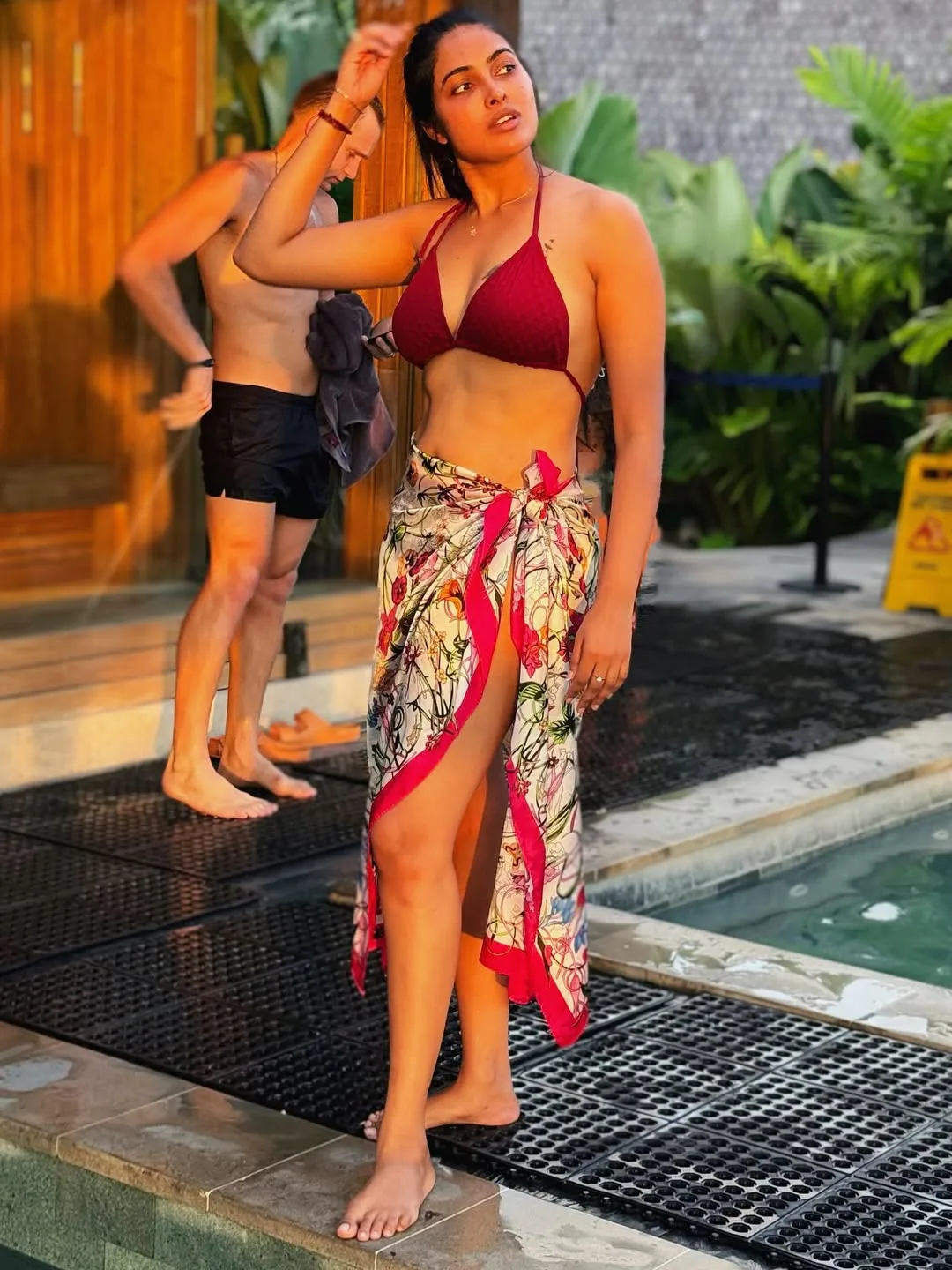 Divi Enjoying Vacation in Bali