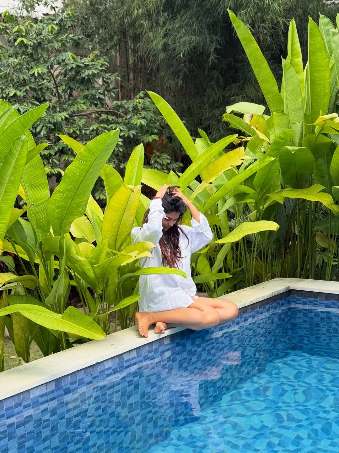 Divi Enjoying Vacation in Bali