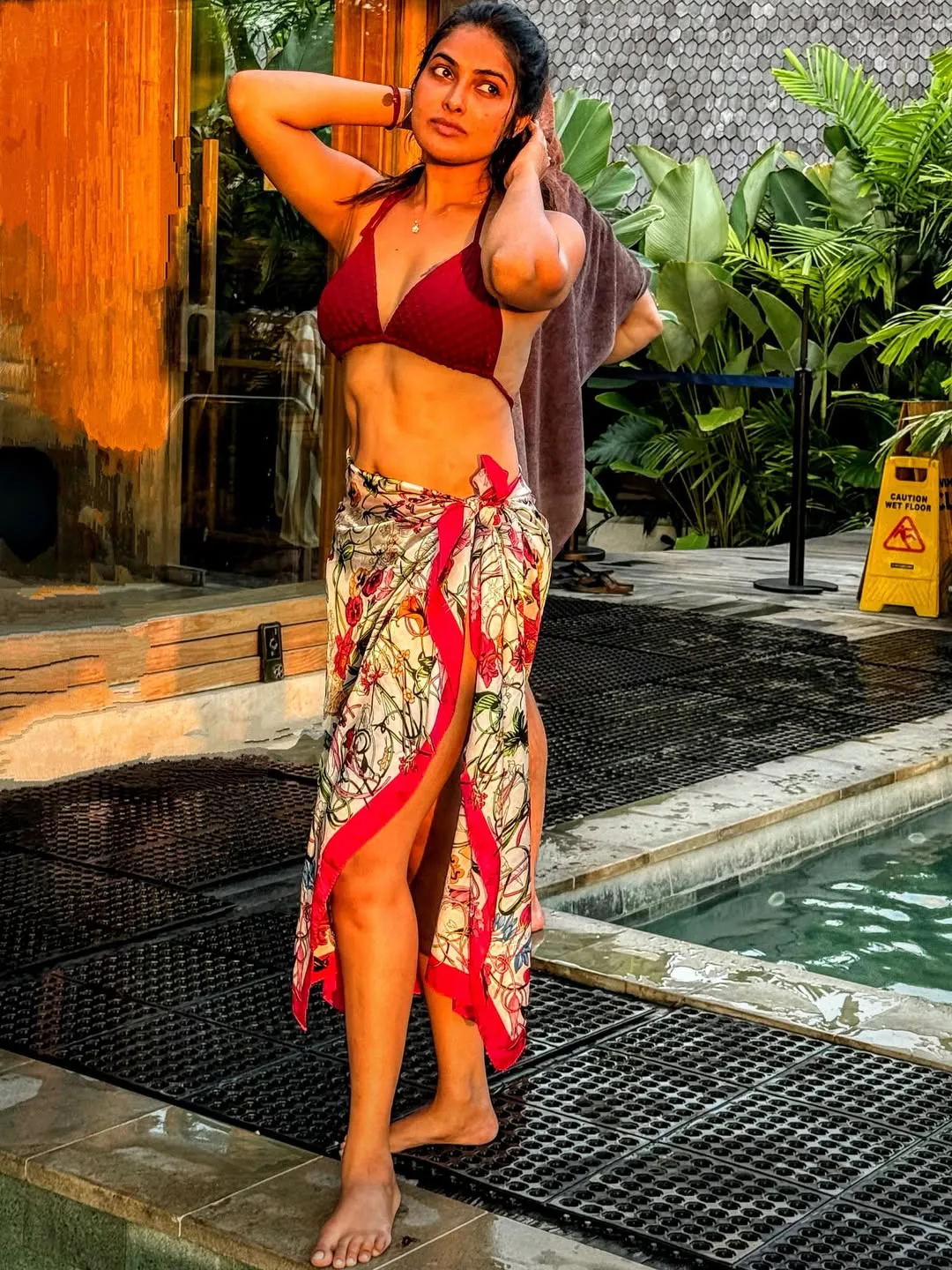 Divi Enjoying Vacation in Bali