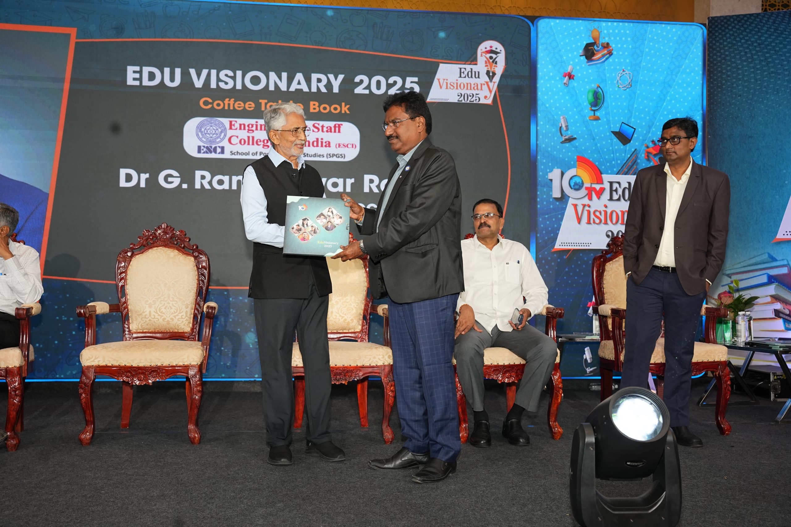 డాక్టర్ జి రామేశ్వర్ రావు FIE డైరెక్టర్ ఇంజనీరింగ్ స్టాఫ్ కాలేజ్ ఆఫ్ ఇండియా