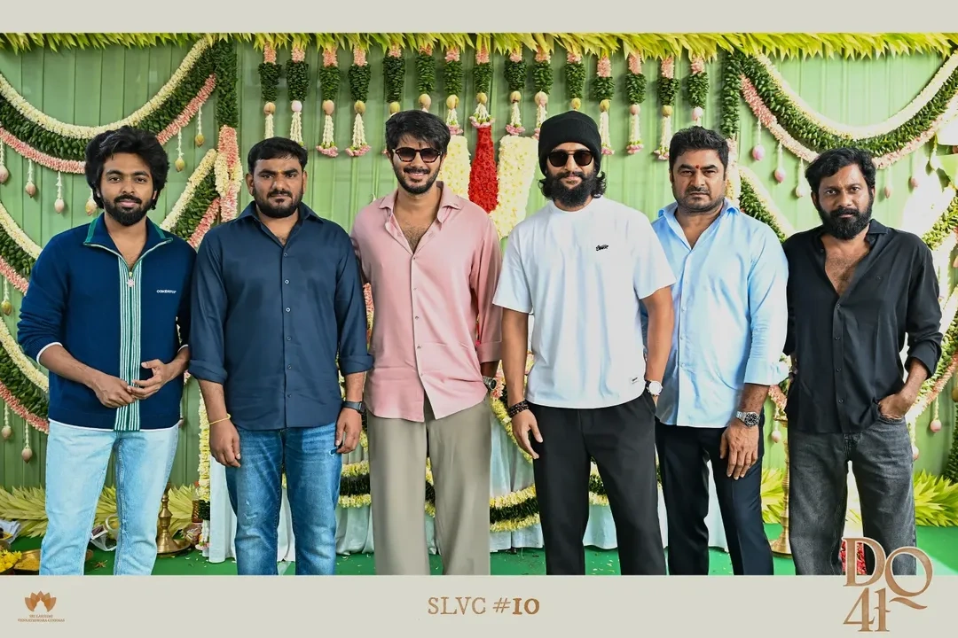 Dulquer Salmaan DQ 41 New Movie Opening by Nani