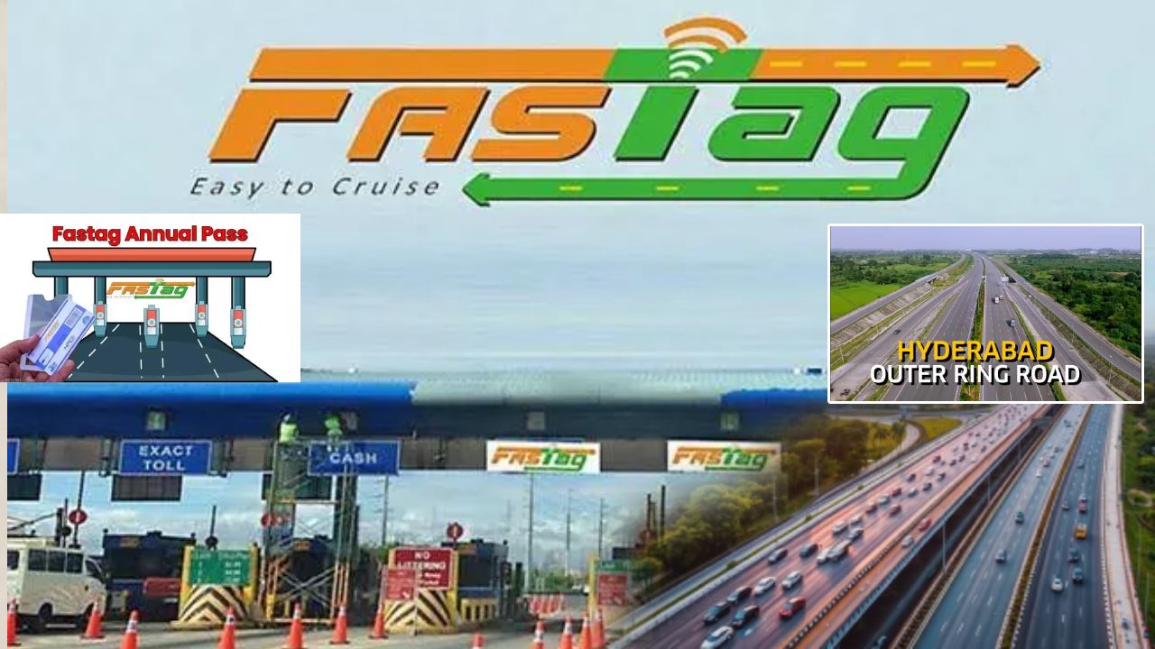 FASTag Annual Pass : ఆగస్టు 15 నుంచే ‘వార్షిక ఫాస్ట్ ట్యాగ్’ అమల్లోకి.. హైదరాబాద్ ఔటర్ రింగ్ రోడ్కి వర్కవుతుందా? FASTag Annual Pass : ఆగస్టు 15 నుంచే ‘వార్షిక ఫాస్ట్ ట్యాగ్’ అమల్లోకి.. హైదరాబాద్ ఔటర్ రింగ్ రోడ్కి వర్కవుతుందా?