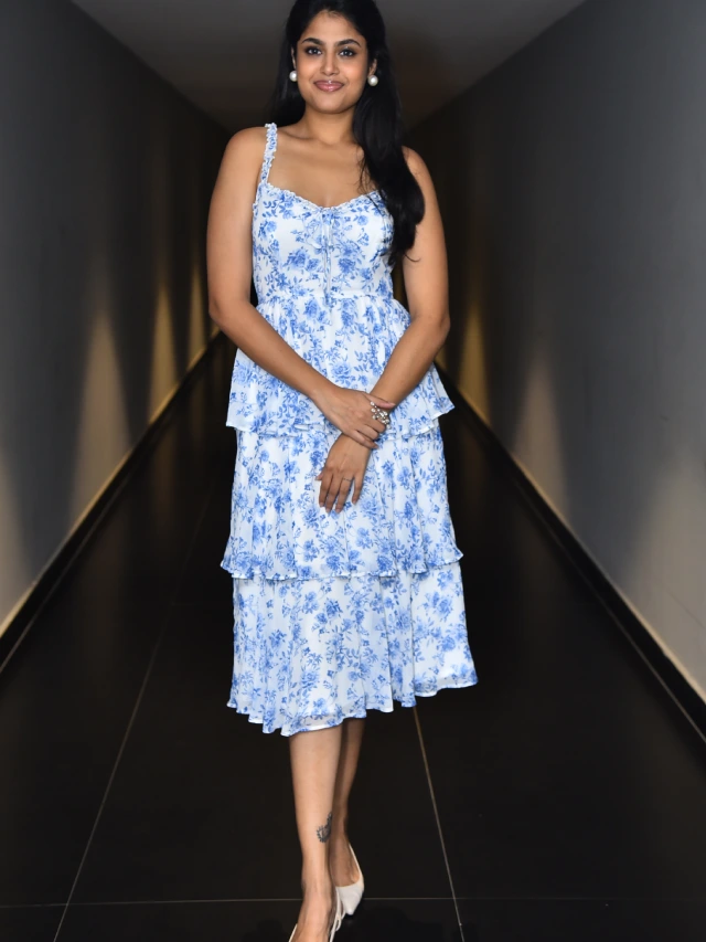 Faria Abdullah Cute Looks in Gurram Paapi Reddy Teaser Launch Event