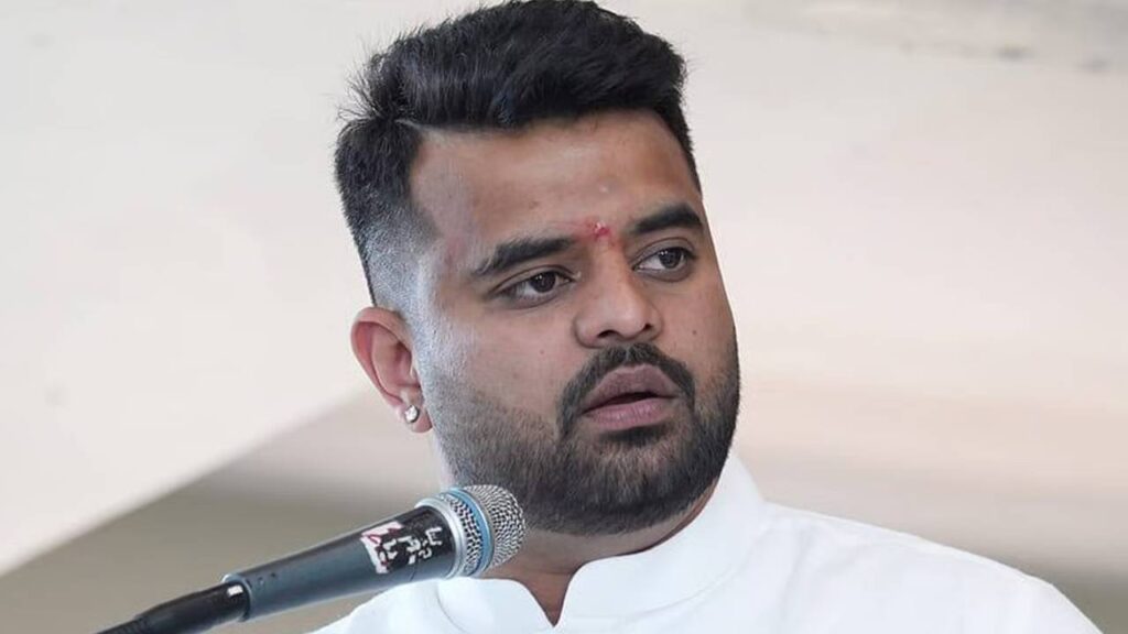 Former JD(S) MP Prajwal Revanna