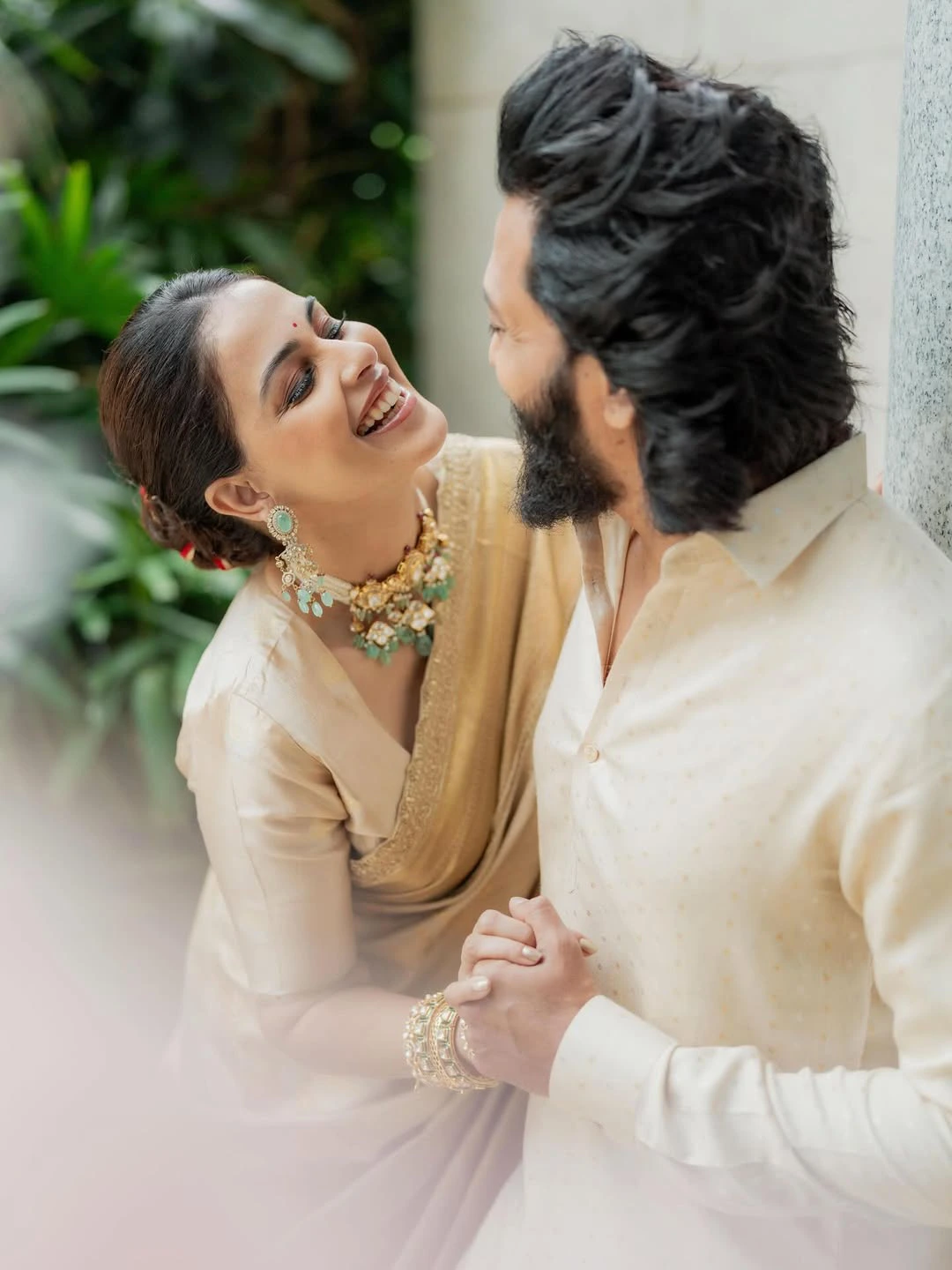 Genelia Deshmukh Cute Photos with Husband Riteish