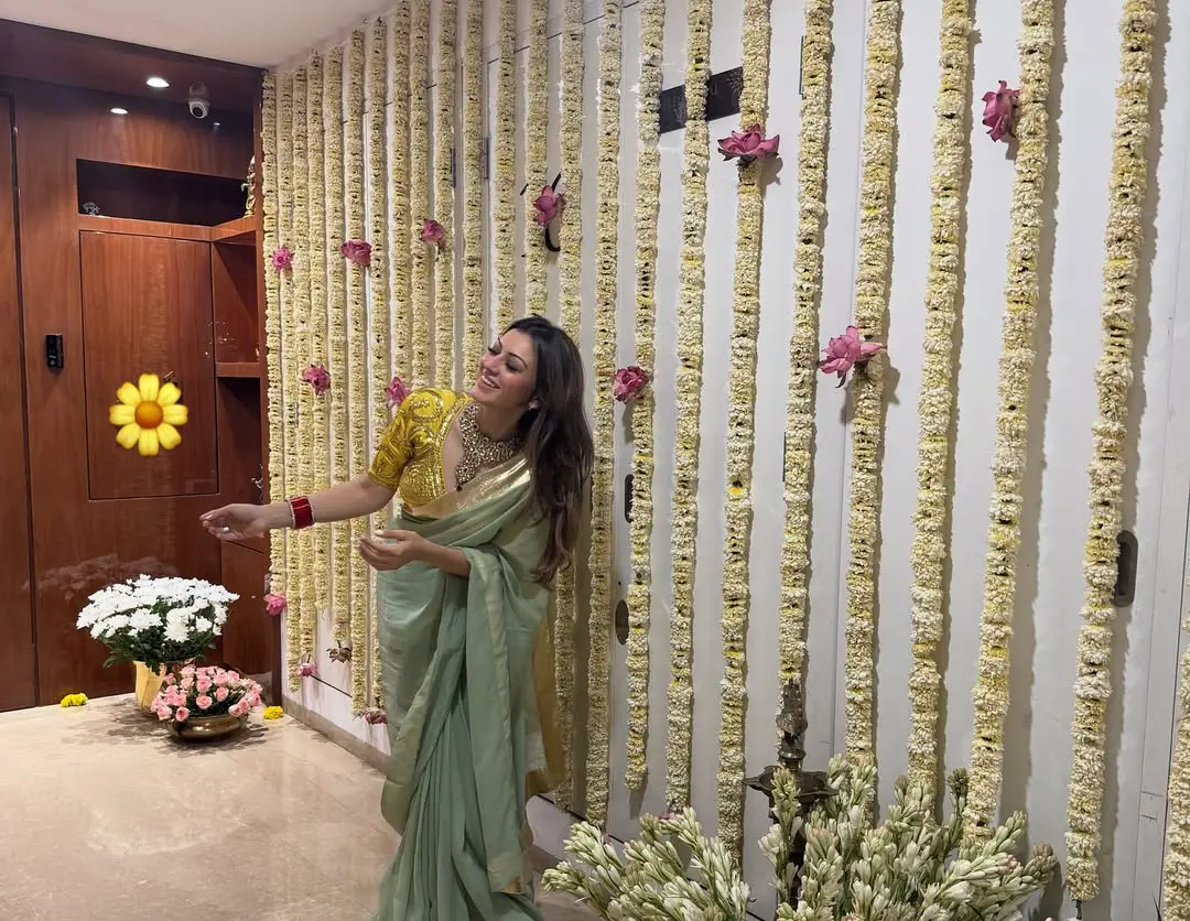 Hansika Motwani Vinayaka Chavithi Celebrations