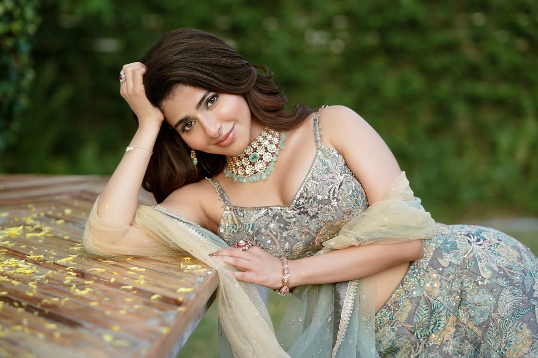 Iswarya Menon Stunning Looks in Lehenga Dress