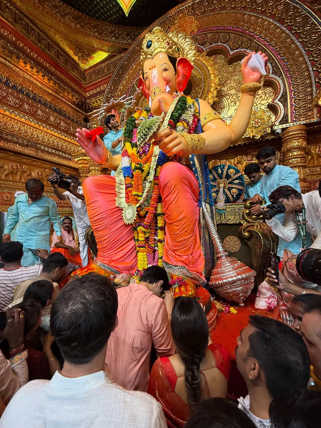 Janhvi Kapoor Vinayaka Chavithi Celebrations