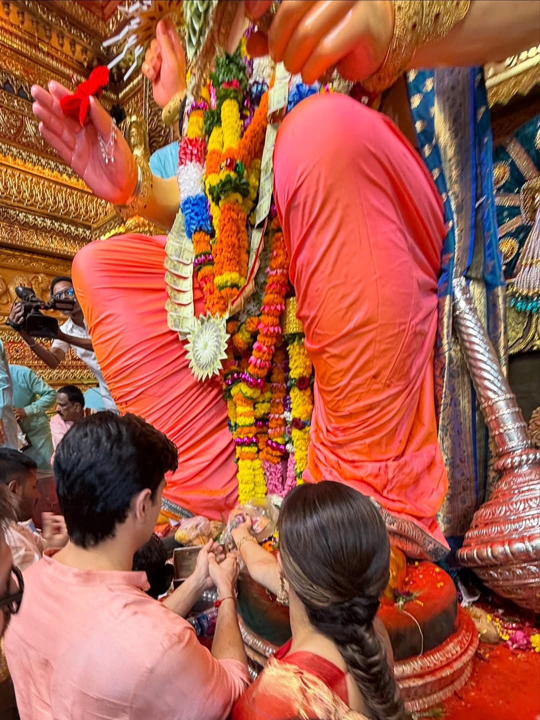 Janhvi Kapoor Vinayaka Chavithi Celebrations