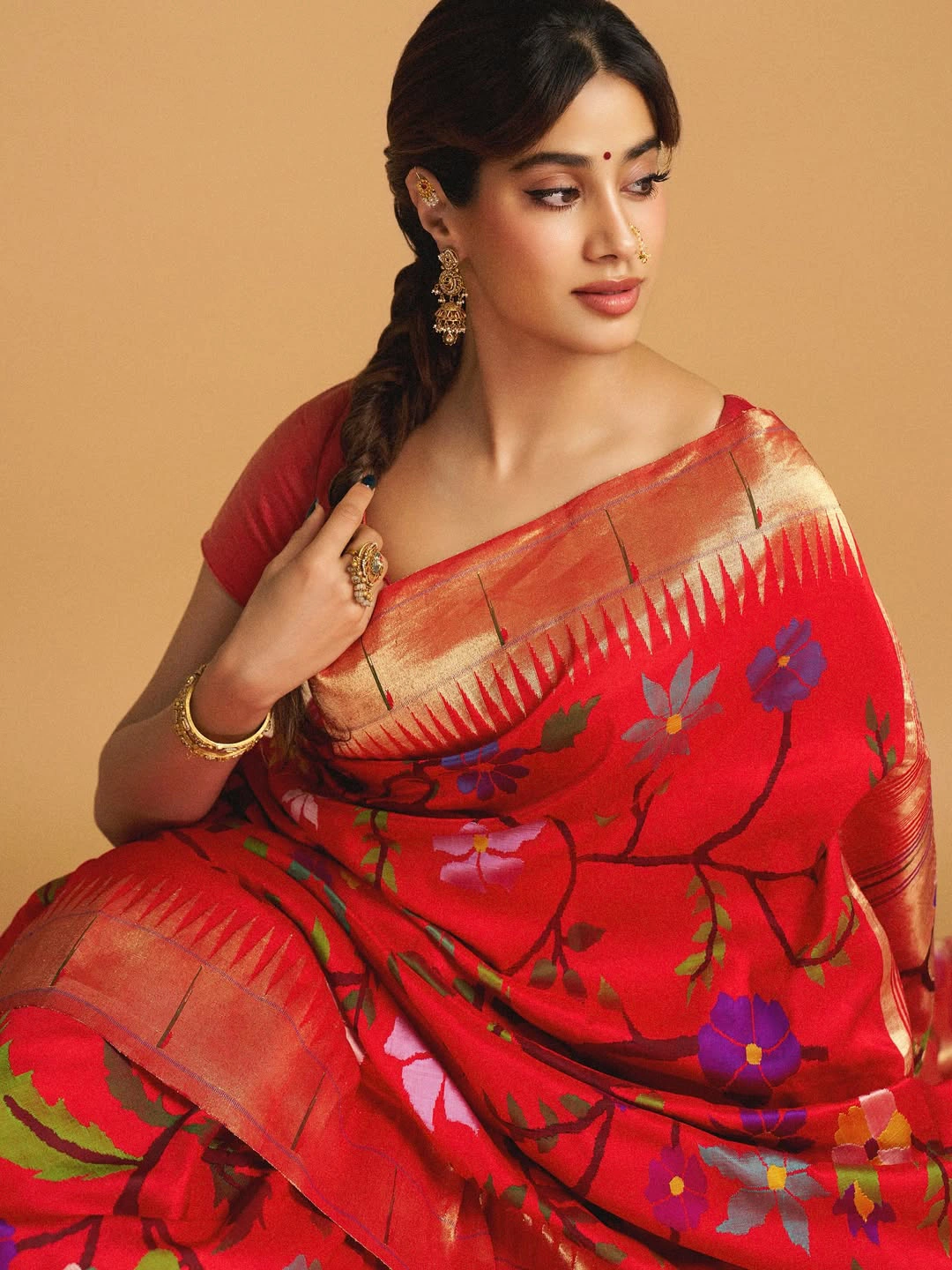 Janhvi Kapoor Vinayaka Chavithi Celebrations