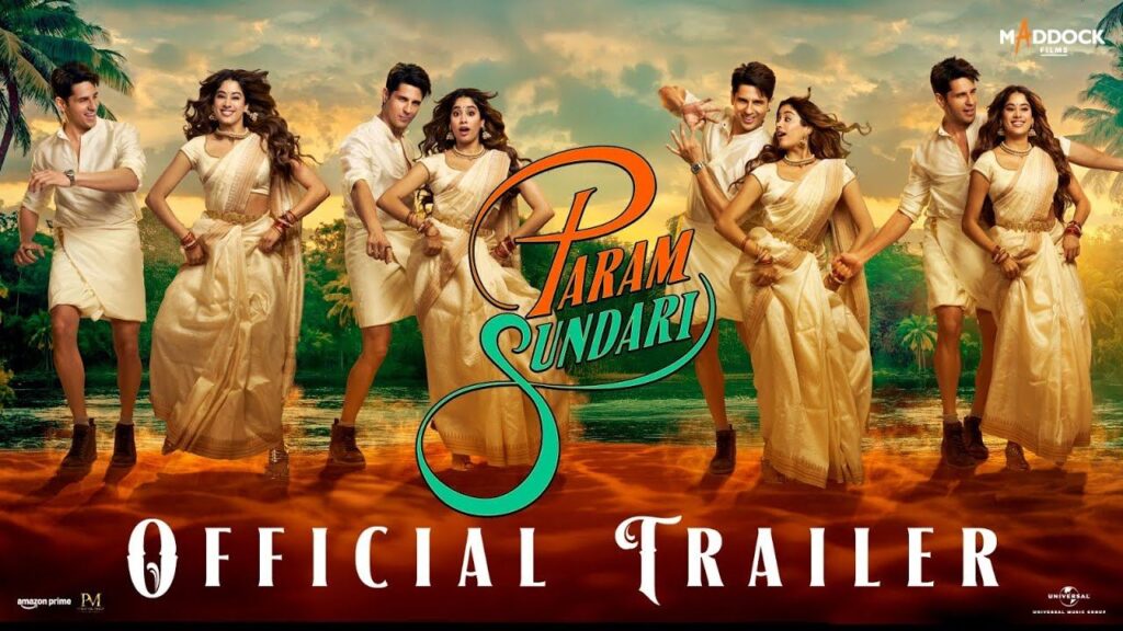 Janhvi Kapoor Param Sundari Trailer out now