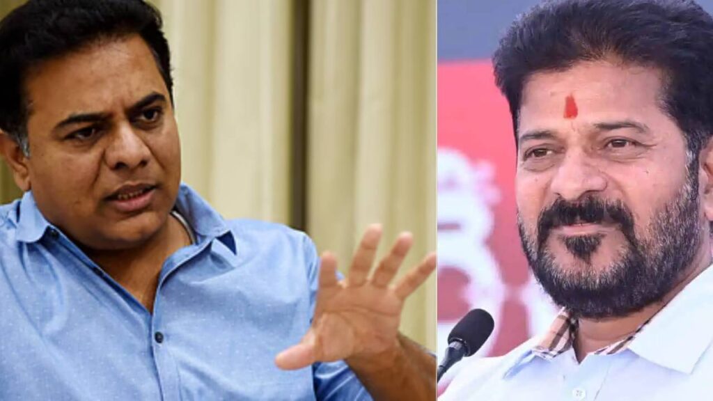 KTR, Revanth Reddy