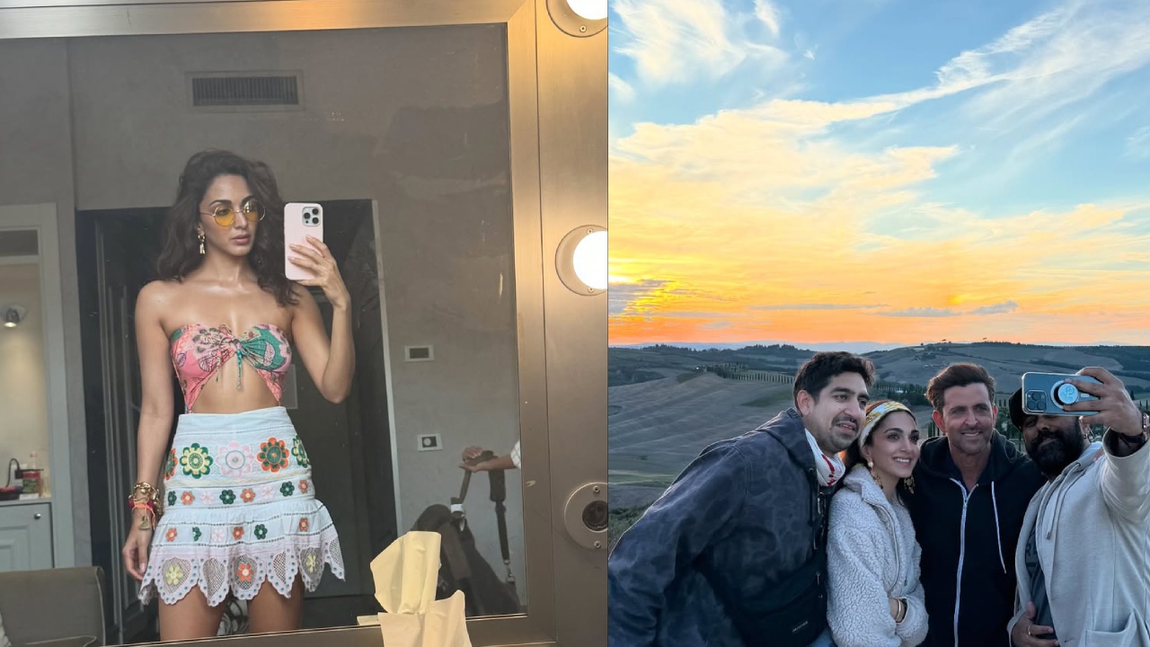 Kiara Advani : వార్ 2 సాంగ్ షూట్.. స్పెషల్ ఫోటోలు షేర్ చేసిన కియారా అద్వానీ..