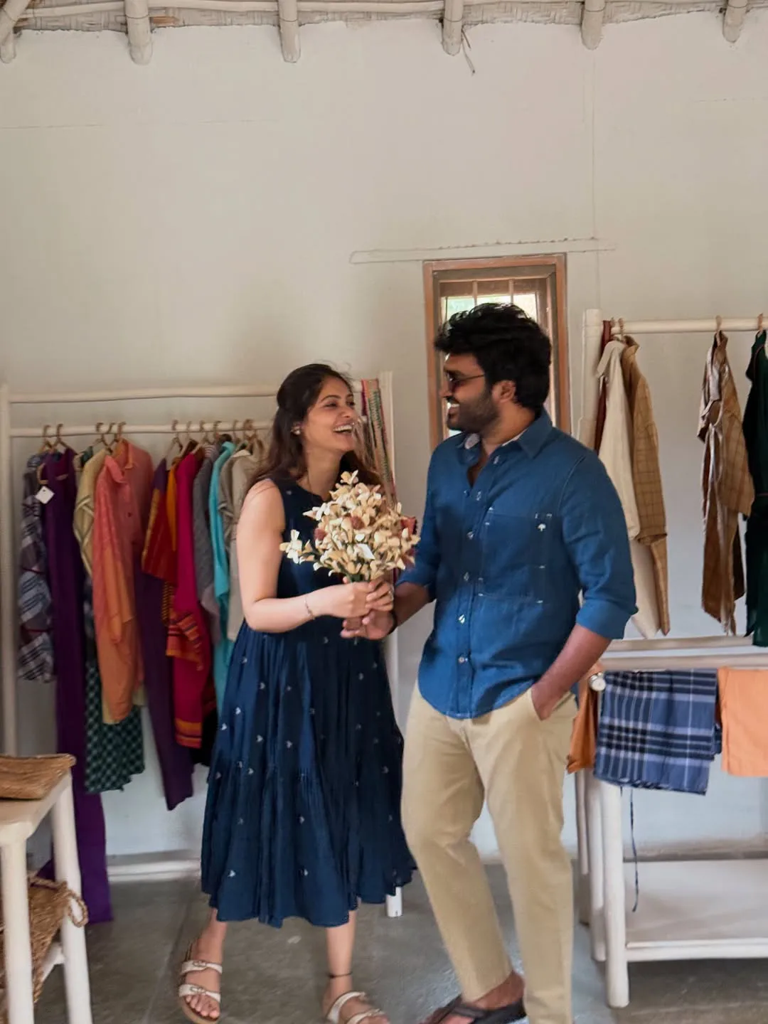 Kiran Abbavaram Rahasya Gorak First Wedding Anniversary