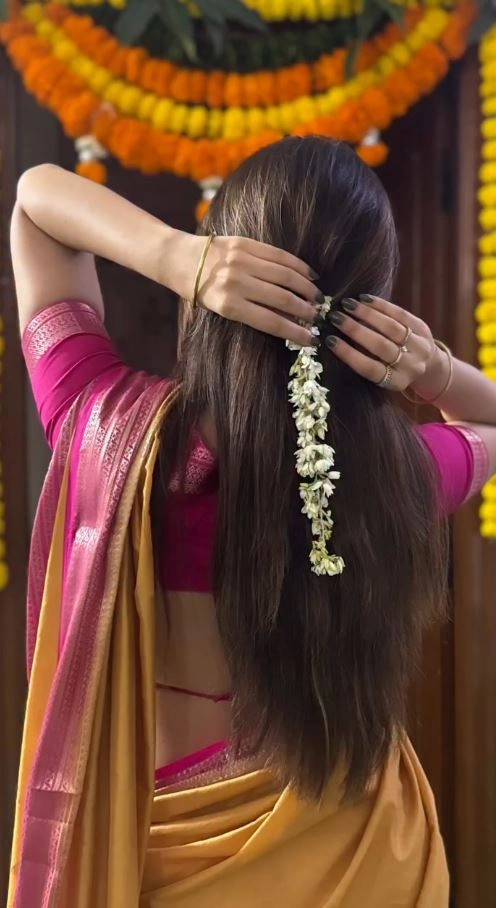 Kushitha Kallapu Traditional Looks on Varalakshmi Vratham Day