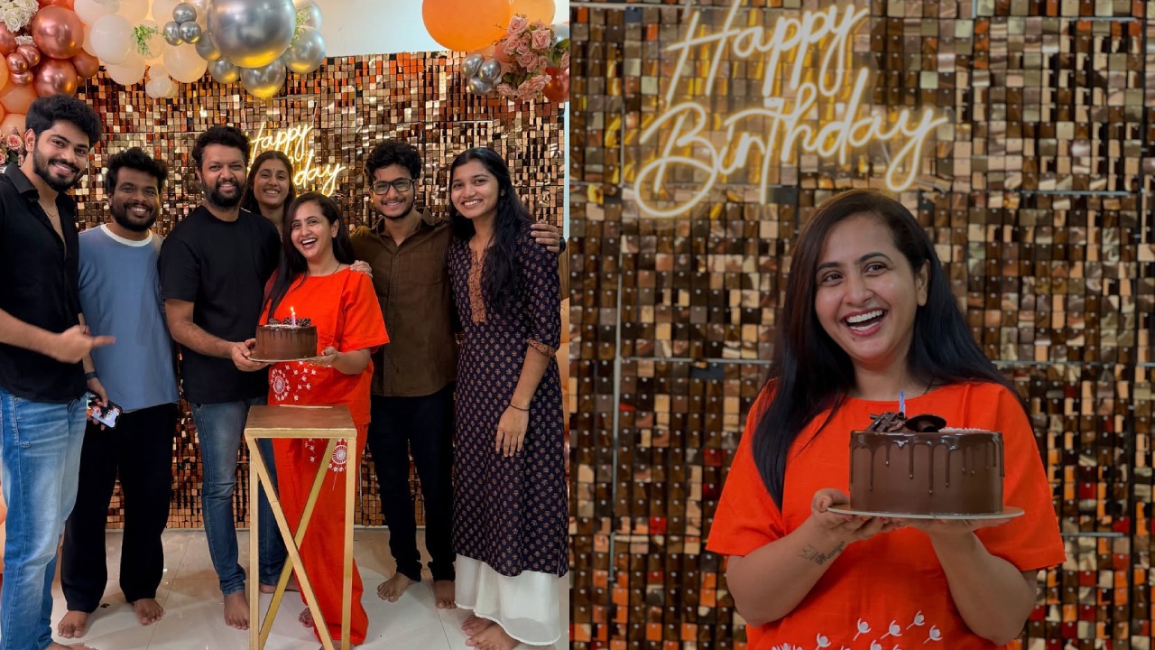 Lasya Manjunath : యాంకర్ లాస్య బర్త్ డే సెలబ్రేషన్స్.. ఫొటోలు..