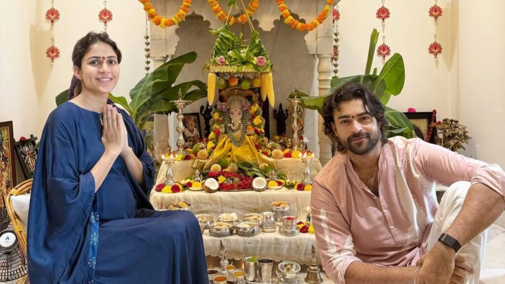 Lavanya Tripathi Baby Bump Photo goes viral on Vinayaka Chavithi