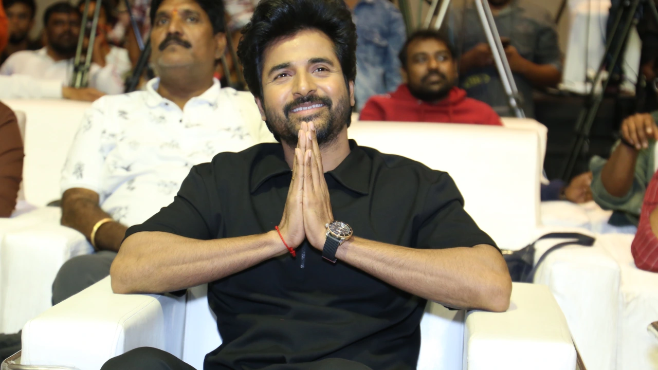Sivakarthikeyan Rukmini Vasanth Madharaasi Pre Release Event