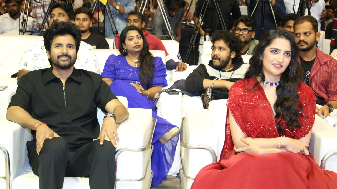 Sivakarthikeyan Rukmini Vasanth Madharaasi Pre Release Event