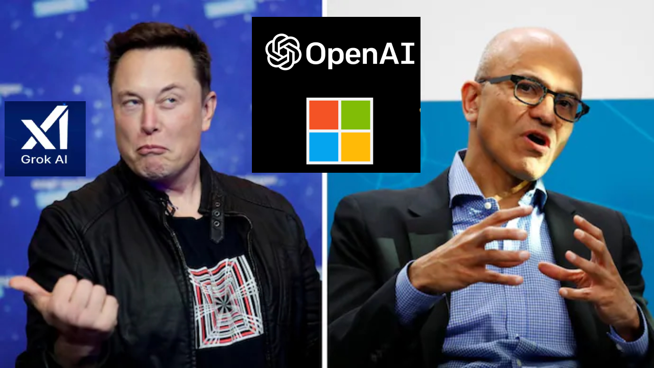 Musk vs Nadella : ఏఐ రేసులో కొత్త GPT-5 మోడల్.. ఓపెన్ఏఐ మైక్రోసాఫ్ట్ను మింగేస్తుంది జాగ్రత్త.. సత్యనాదెళ్లకు మస్క్ స్వీట్ వార్నింగ్..! Musk vs Nadella : ఏఐ రేసులో కొత్త GPT-5 మోడల్.. ఓపెన్ఏఐ మైక్రోసాఫ్ట్ను మింగేస్తుంది జాగ్రత్త.. సత్యనాదెళ్లకు మస్క్ స్వీట్ వార్నింగ్..!