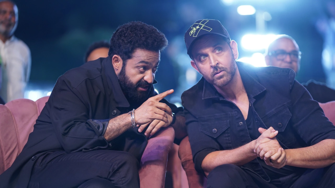 NTR Hrithik Roshan War 2 Pre Release Event