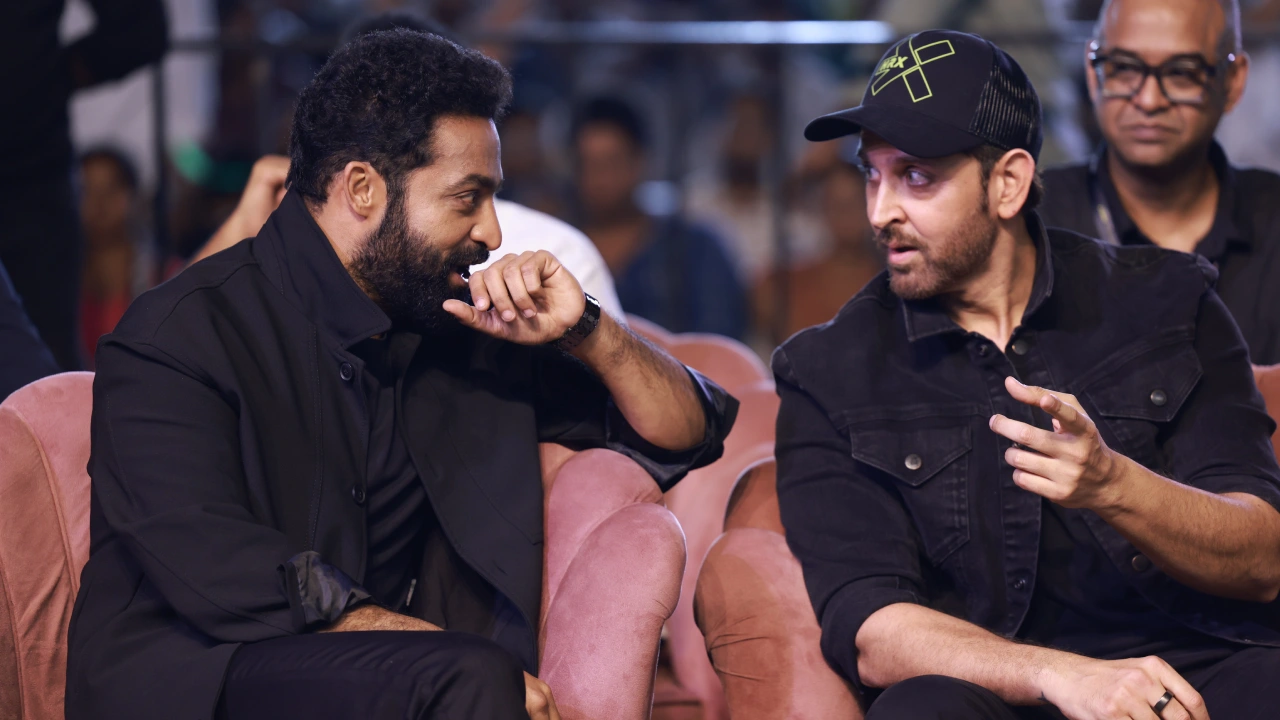 NTR Hrithik Roshan War 2 Pre Release Event