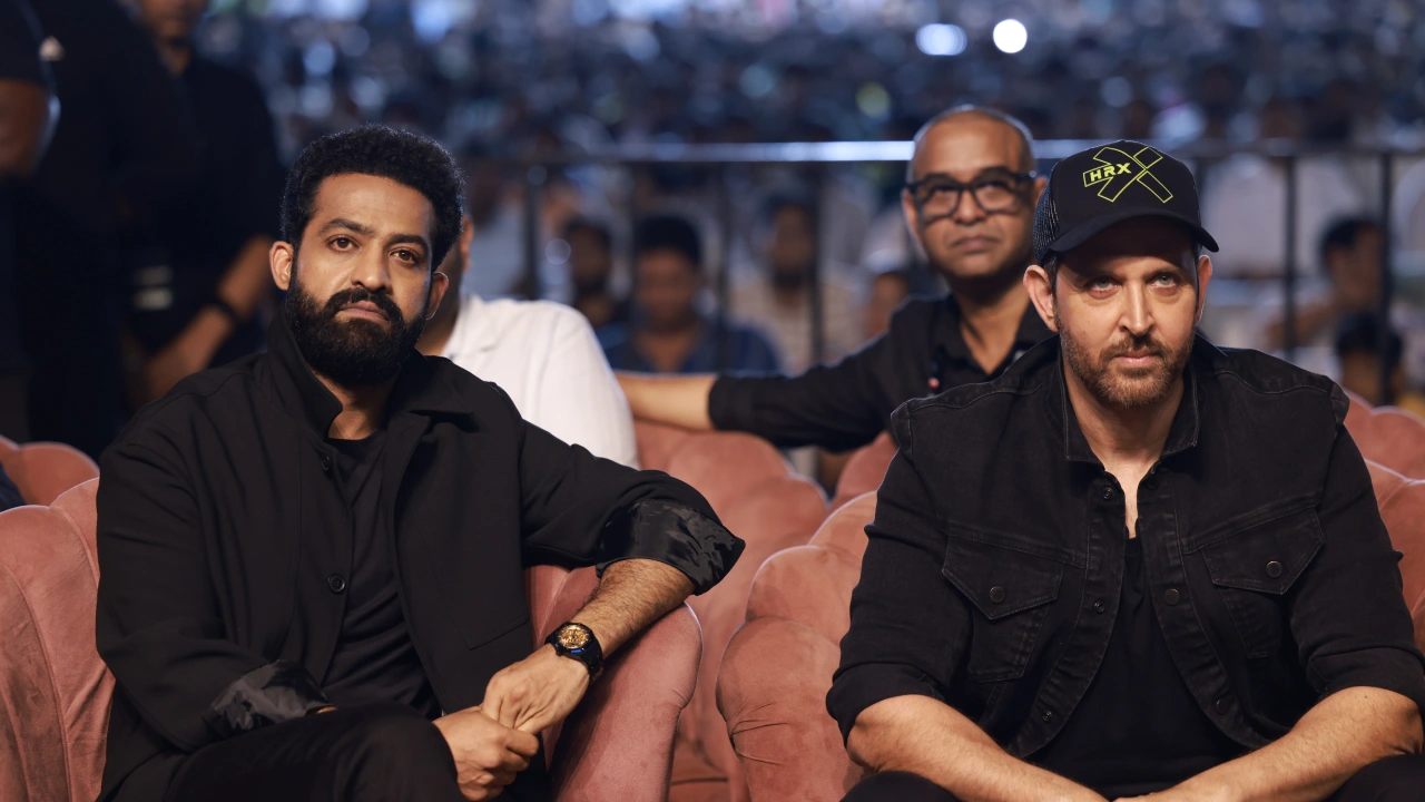 NTR Hrithik Roshan War 2 Pre Release Event