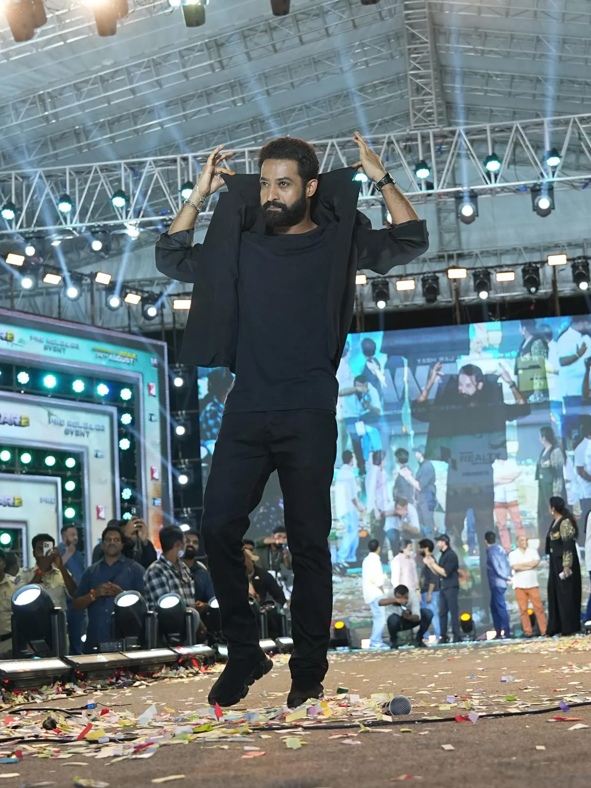 NTR Hrithik Roshan War 2 Pre Release Event