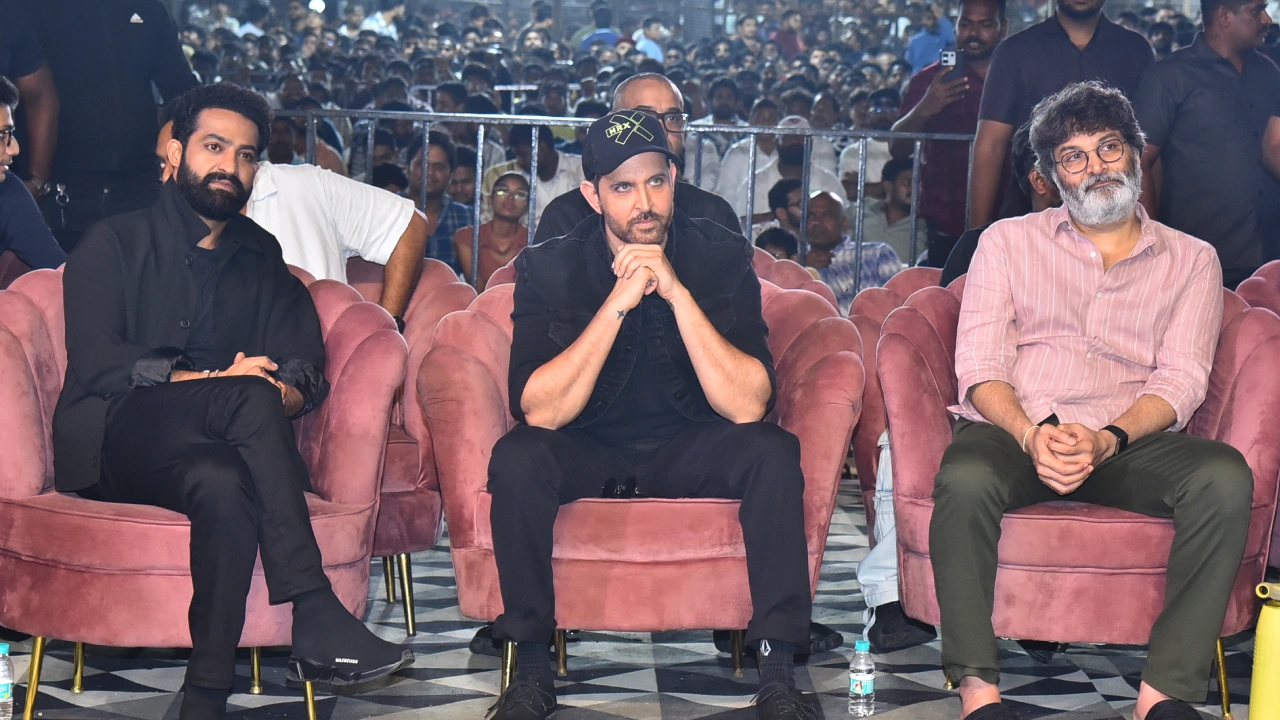 NTR Hrithik Roshan War 2 Pre Release Event