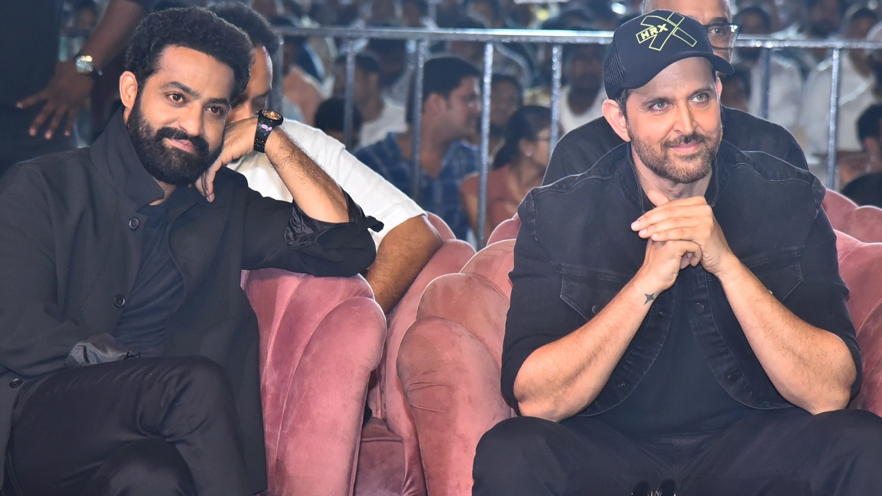 NTR Hrithik Roshan War 2 Pre Release Event
