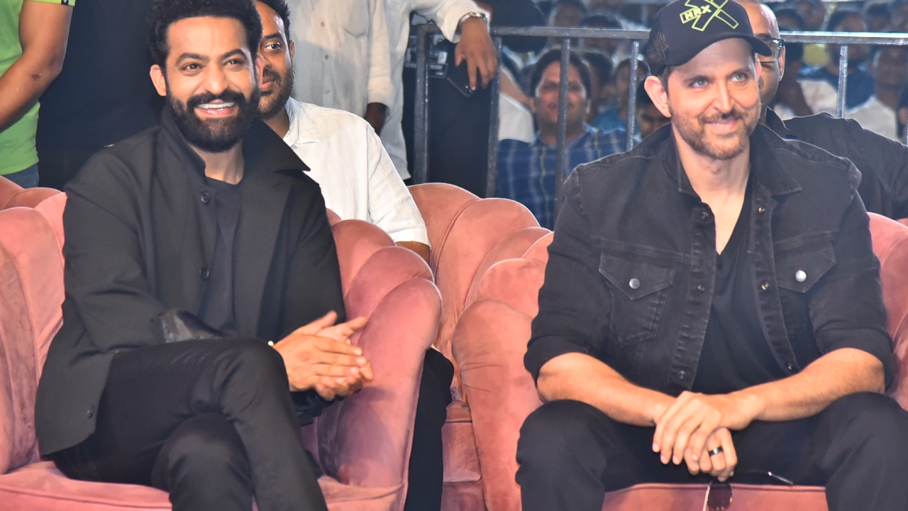 NTR Hrithik Roshan War 2 Pre Release Event