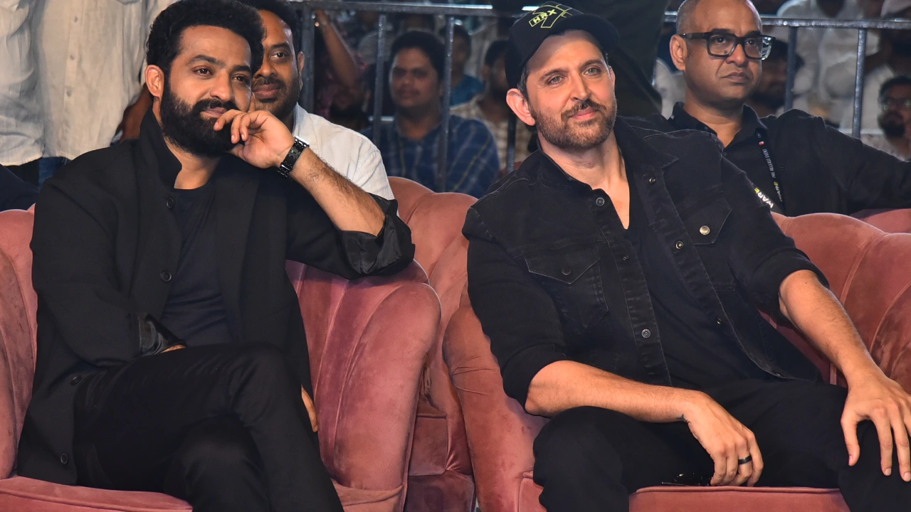 NTR Hrithik Roshan War 2 Pre Release Event