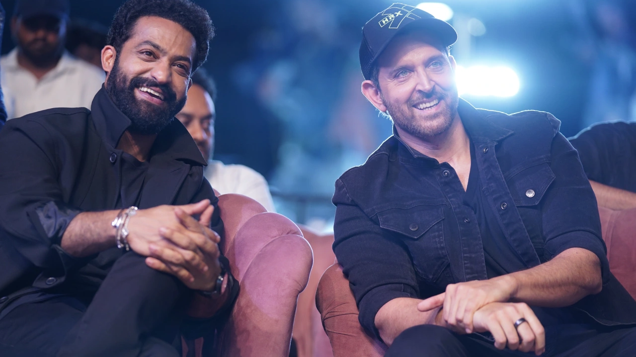 NTR Hrithik Roshan War 2 Pre Release Event