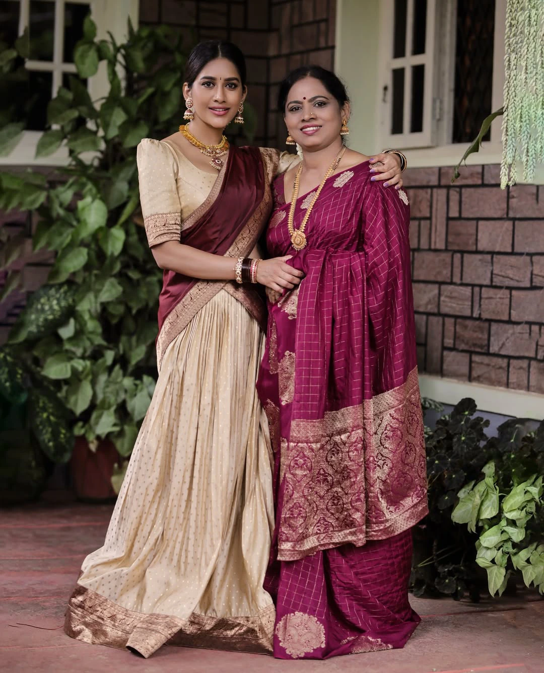 Nabha Natesh Vinayaka Chavithi Celebrations with Family