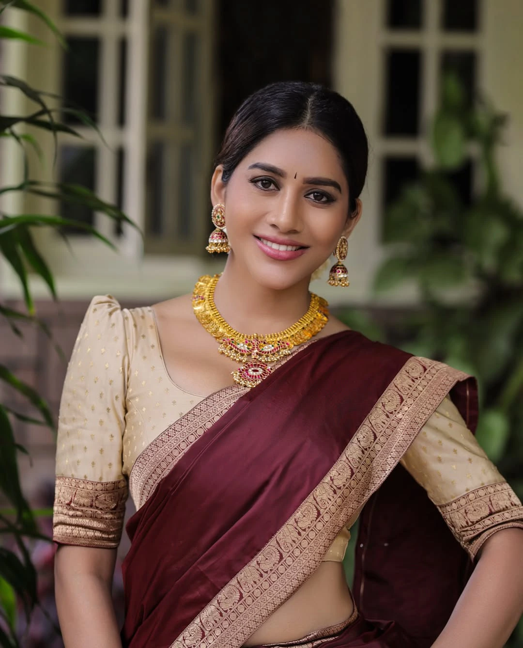 Nabha Natesh Vinayaka Chavithi Celebrations with Family