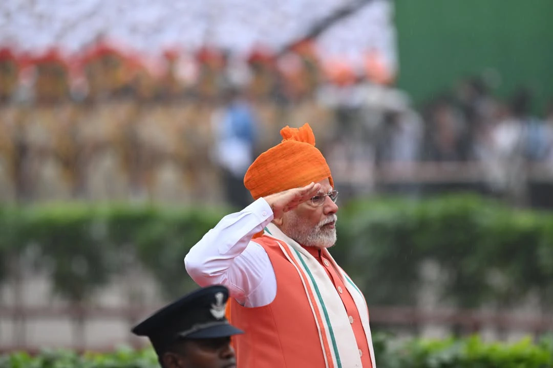 Narendra Modi Participated in Independence Day Celebrations at Red Fort in Delhi