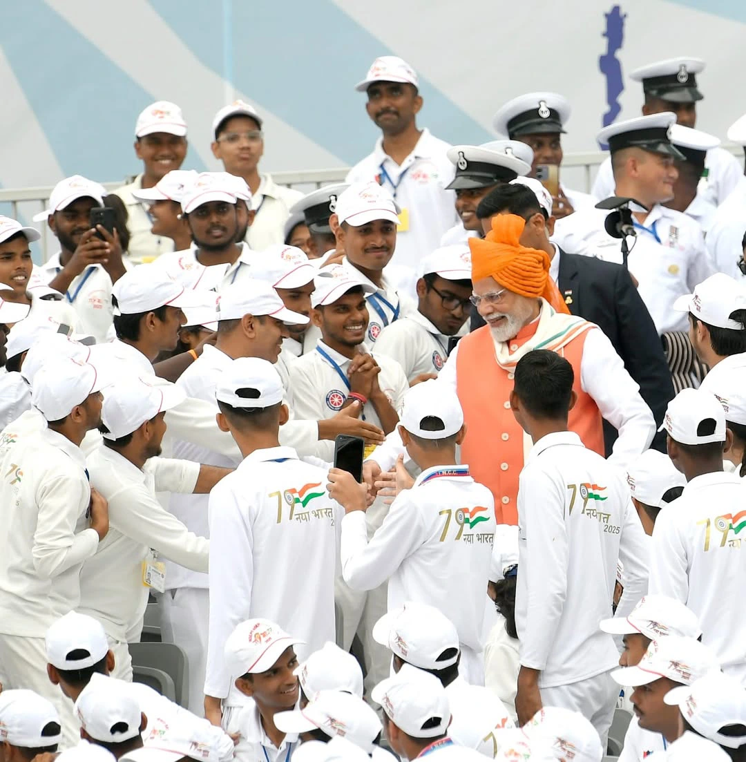 Narendra Modi Participated in Independence Day Celebrations at Red Fort in Delhi