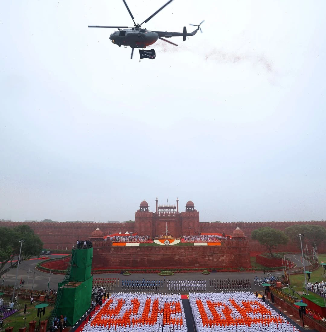 Narendra Modi Participated in Independence Day Celebrations at Red Fort in Delhi