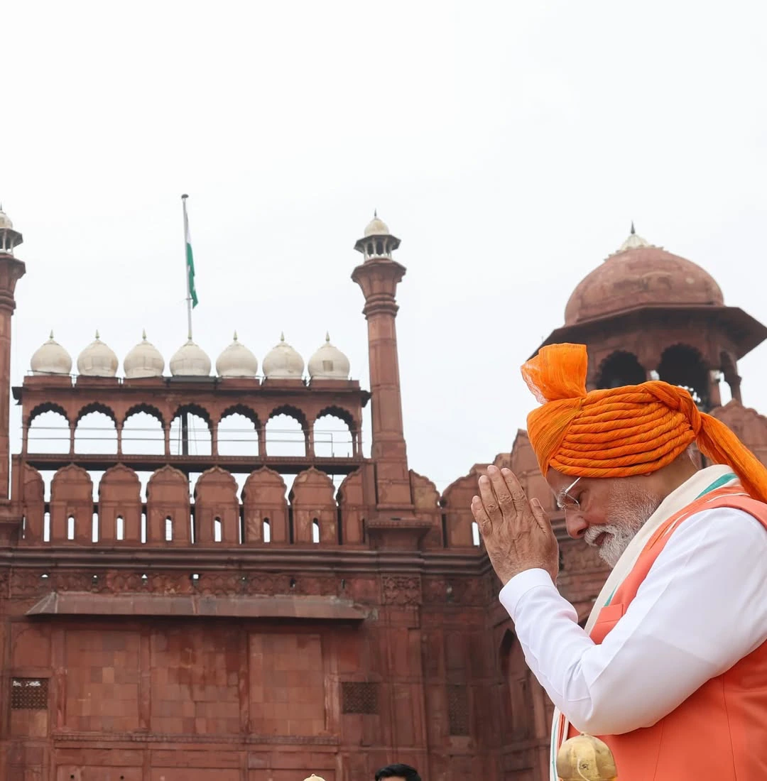 Narendra Modi Participated in Independence Day Celebrations at Red Fort in Delhi