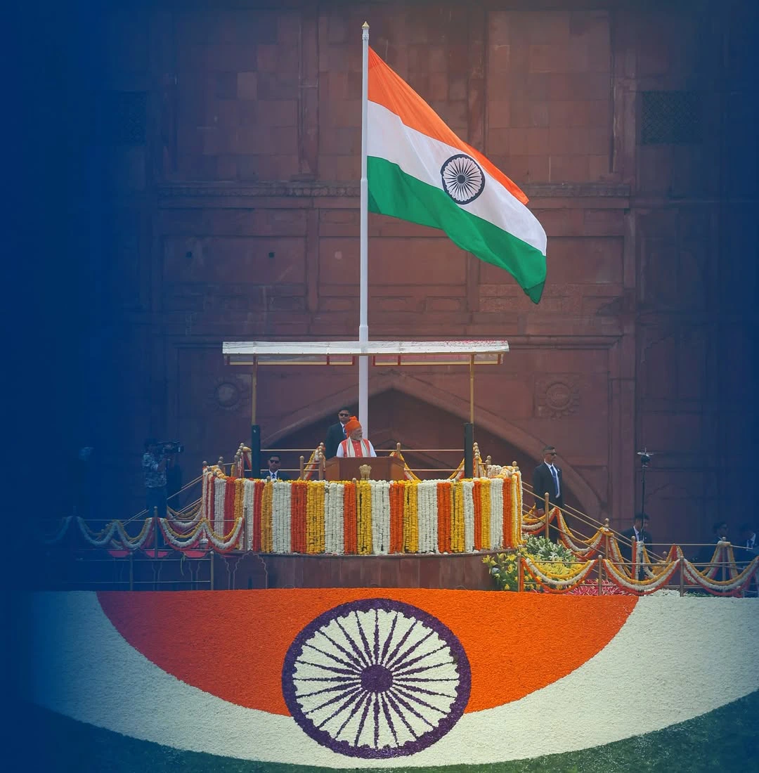 Narendra Modi Participated in Independence Day Celebrations at Red Fort in Delhi