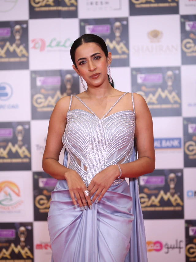 Niharika Konidela Shines in Gama Awards Event at Dubai